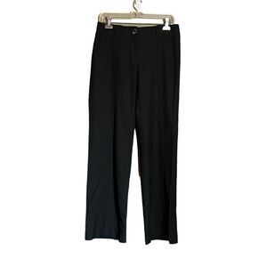 Ann‎ Taylor Lindsay black straight leg dress pants. Size 4